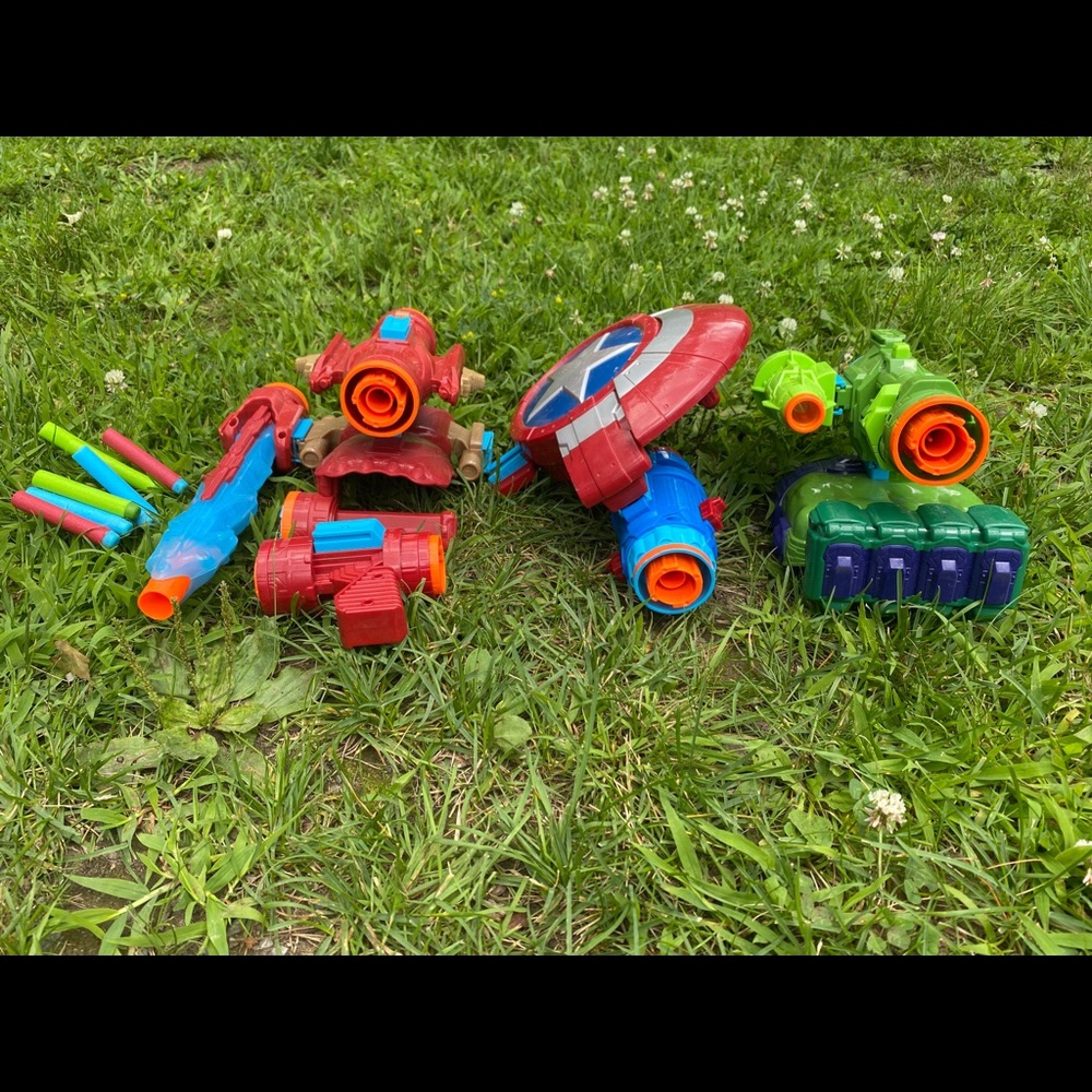 Nerf Marvel Avengers Assembler Gear